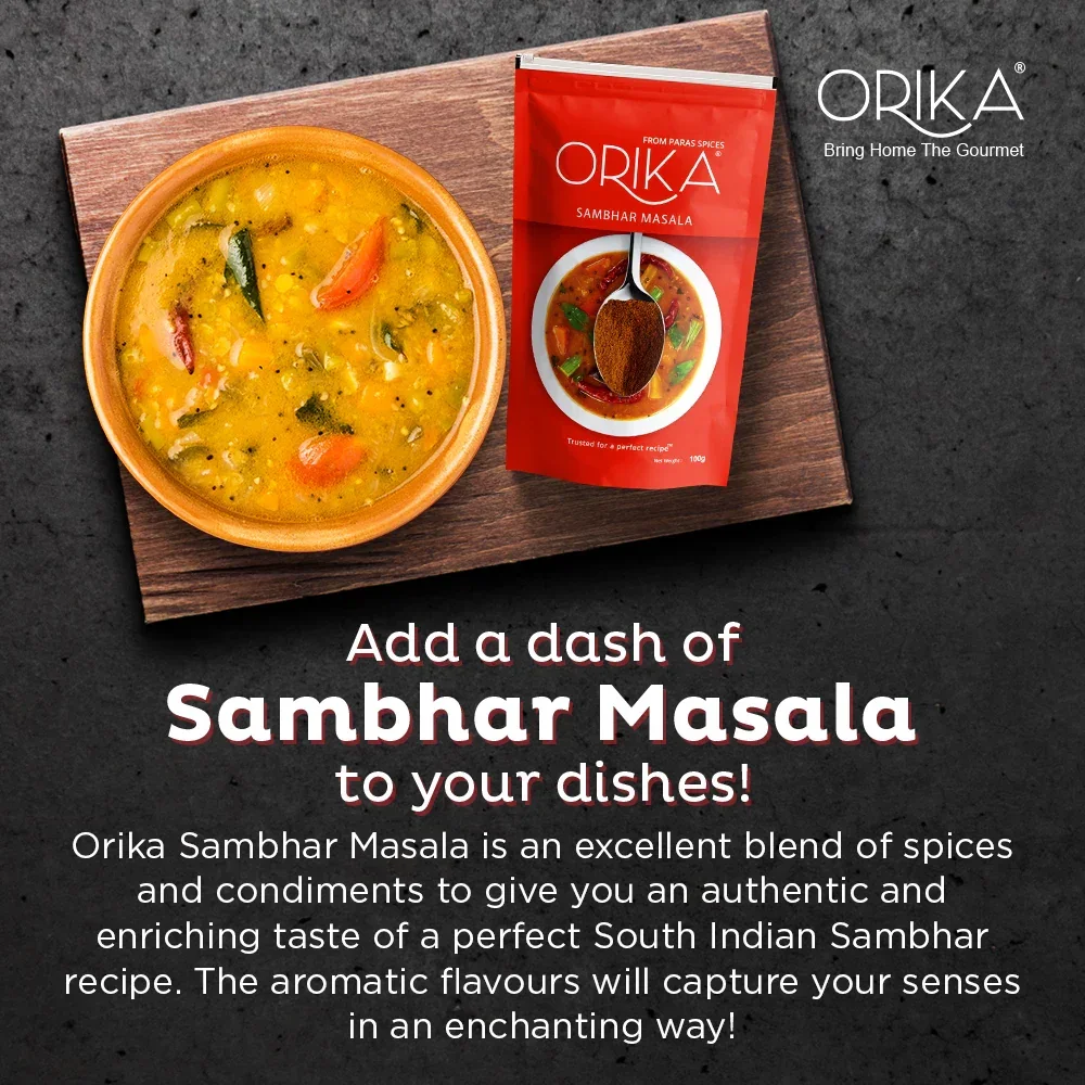 Orika Sambhar Masala, 100gm - Image 3