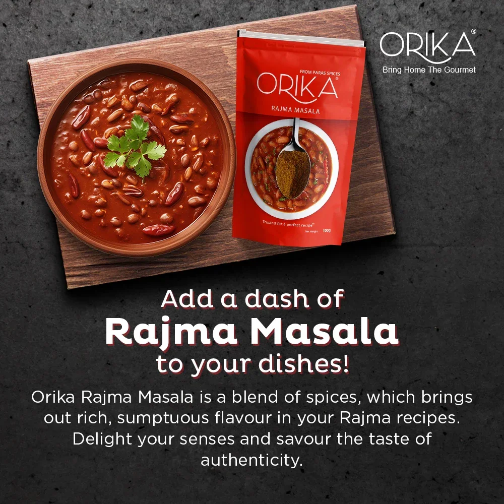 Orika Indian Mix Combo 3 (Shahi Paneer Masala, Chana Masala, Rajma Masala, Dal Makhani Masala) (Pack of 4, 100gms each) - Image 3