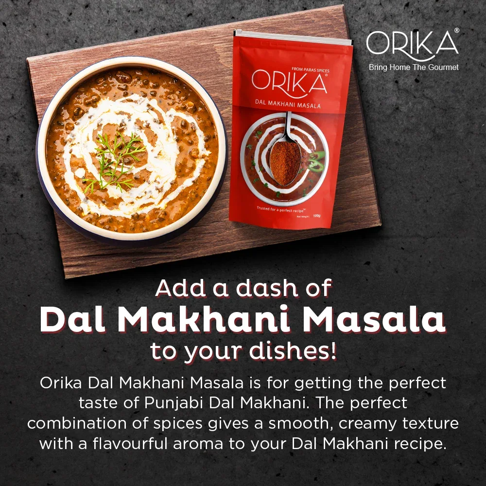Orika Indian Mix Combo 3 (Shahi Paneer Masala, Chana Masala, Rajma Masala, Dal Makhani Masala) (Pack of 4, 100gms each) - Image 5