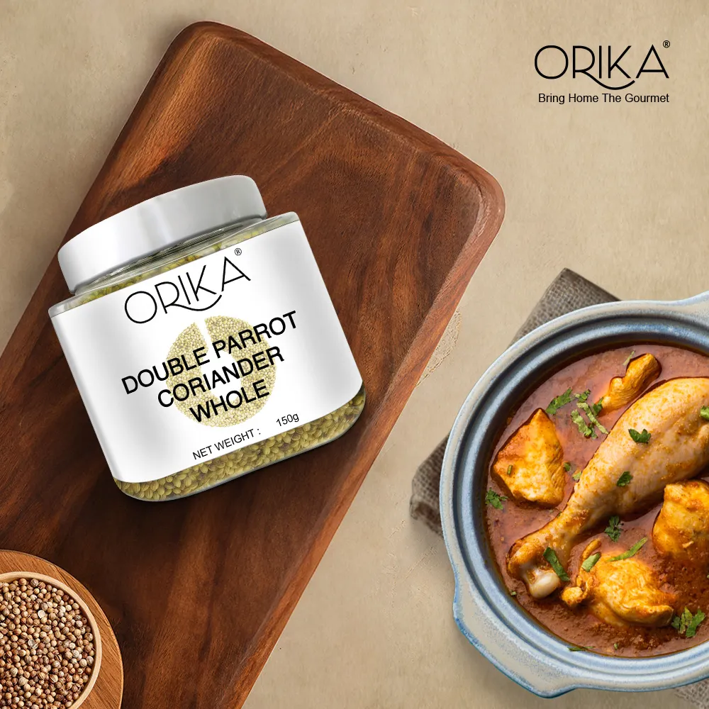 Orika Double Parrot Coriander Whole (Sabut Dhaniya) | 150g - Image 5