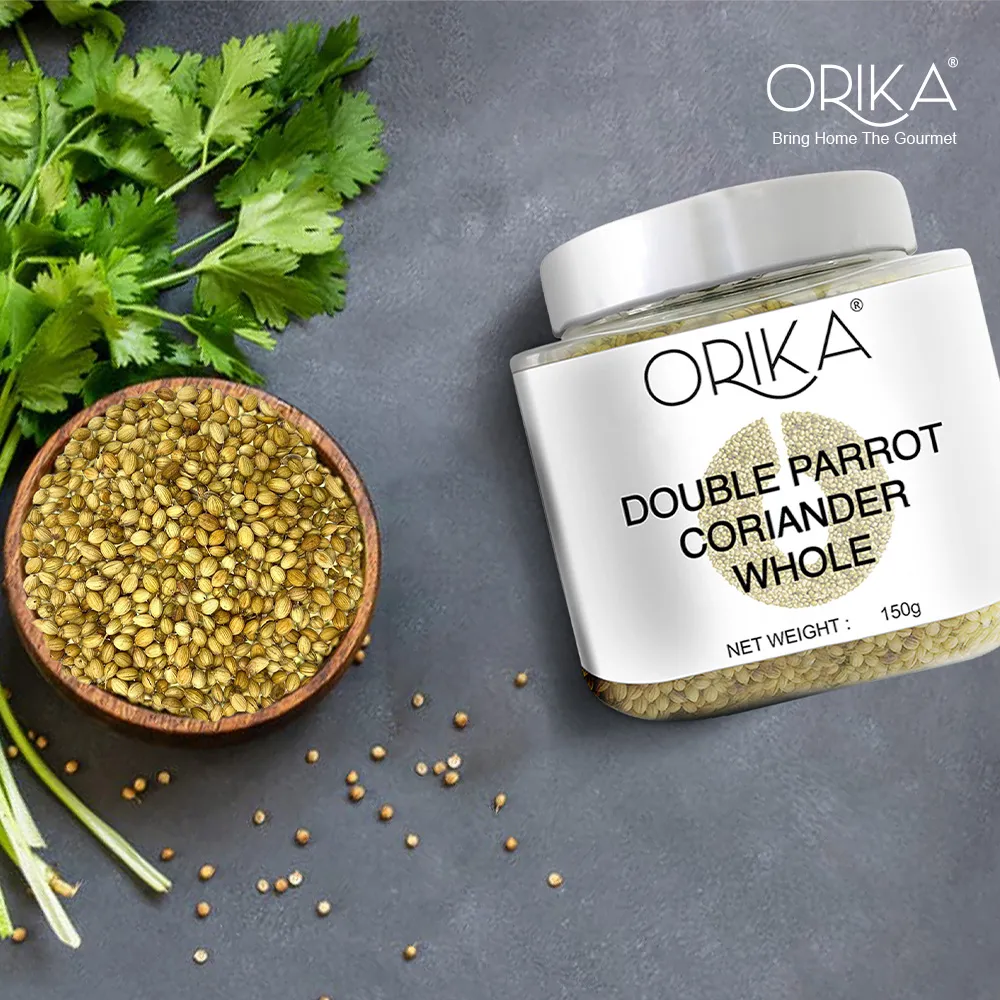 Orika Double Parrot Coriander Whole (Sabut Dhaniya) | 150g - Image 6