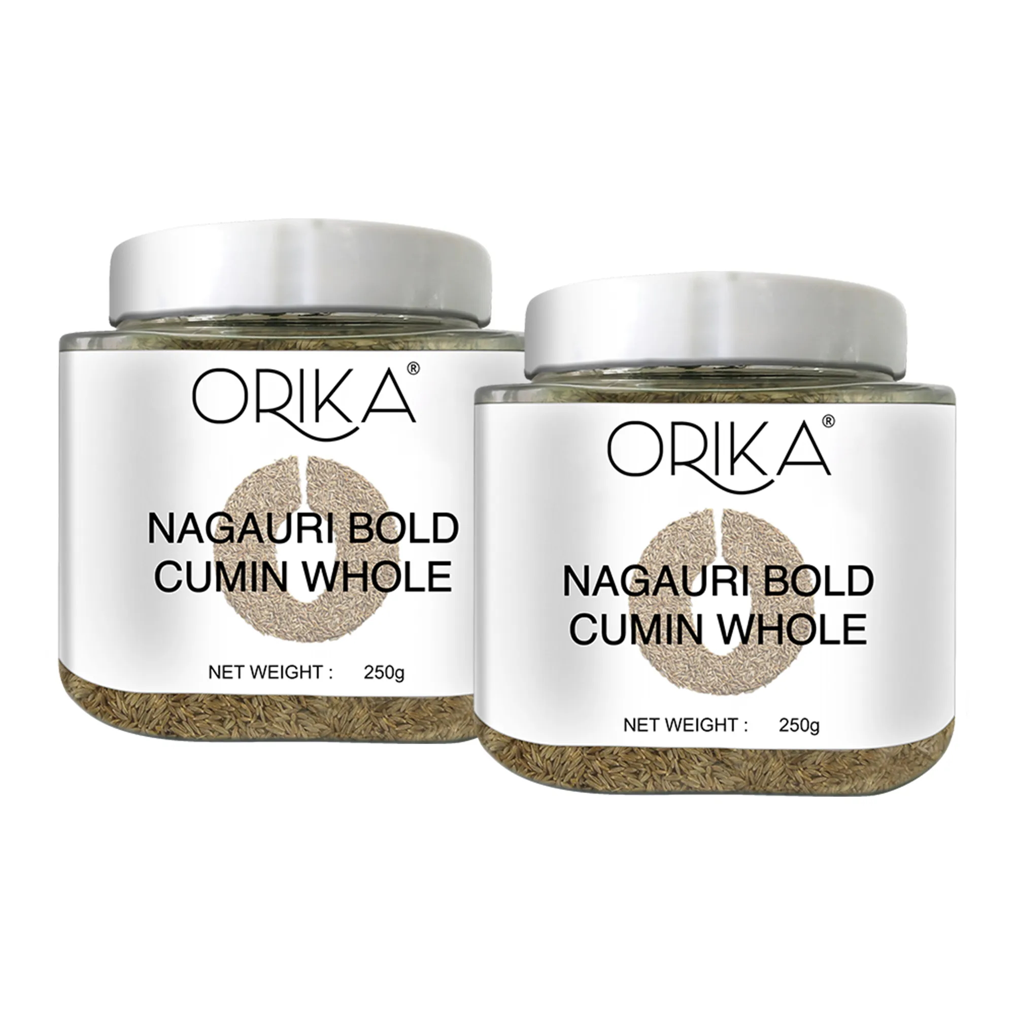 Orika Nagauri Bold Cumin (Jeera / Zeera) Whole Jar, 250gm - Image 10