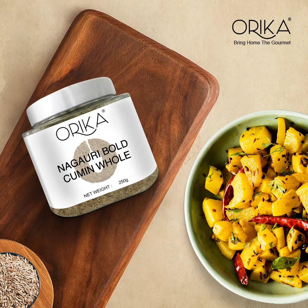 Orika Nagauri Bold Cumin (Jeera / Zeera) Whole Jar, 250gm - Image 6