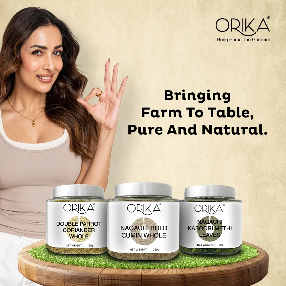 Orika Nagauri Bold Cumin (Jeera / Zeera) Whole Jar, 250gm - Image 7