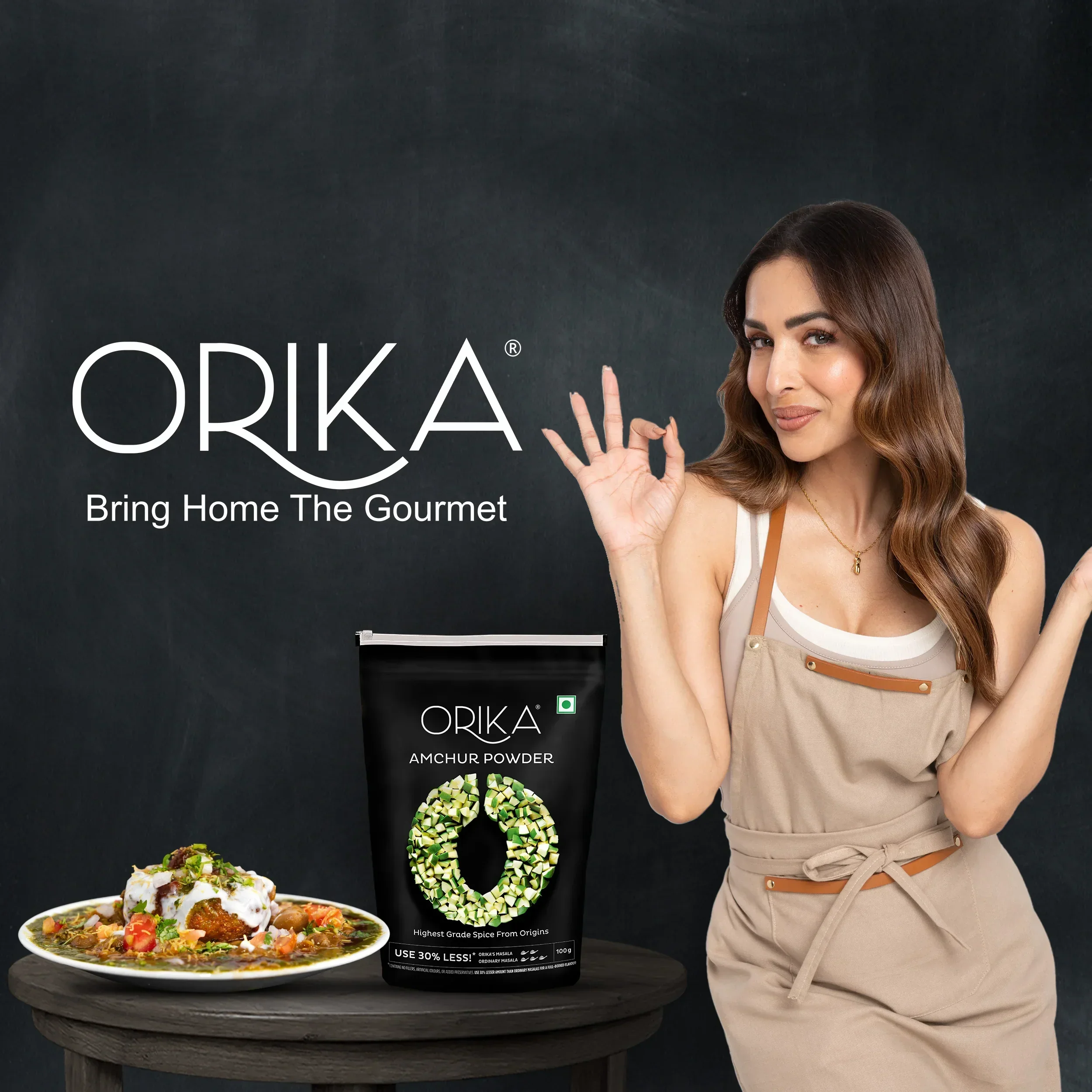 Orika Indian Essential Combo (Sambhar Masala 100g + Coriander Powder 100g + Amchoor Powder 100g) (  Pack of 3) - Image 18