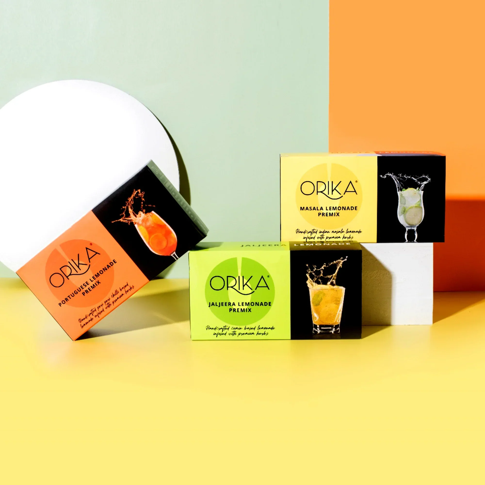 Orika Desi Fusion Lemonade Combo | Jaljeera + Masala + Portuguese (30 Sachets) - Image 11