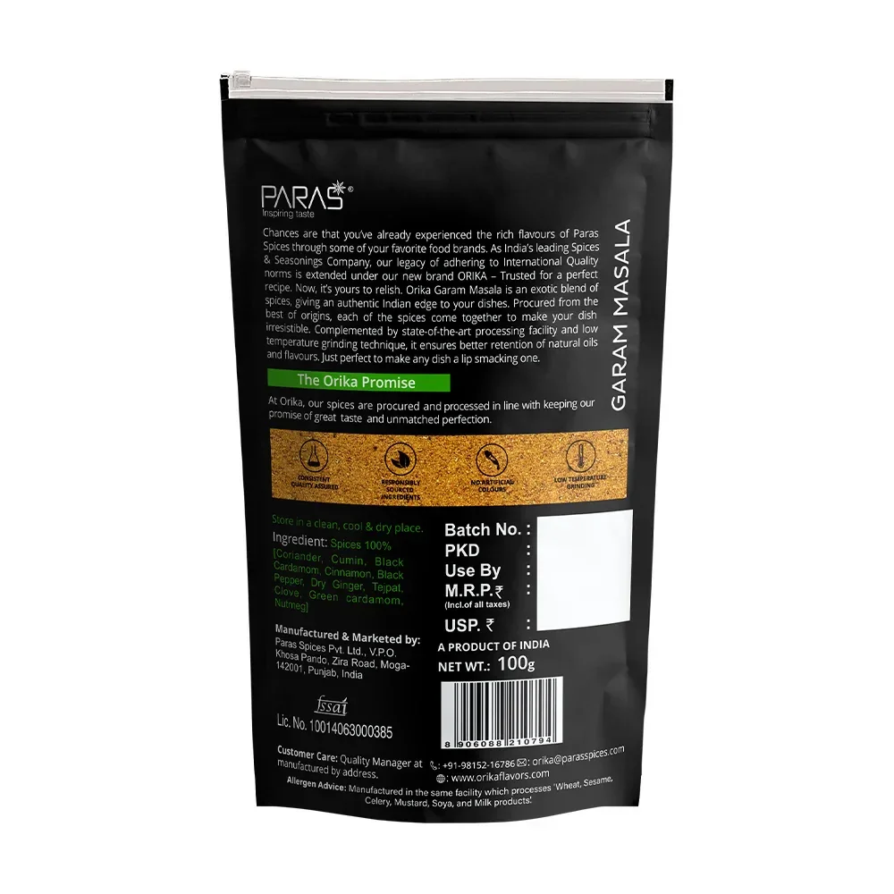 Orika Garam Masala Powder, 100g - Image 9
