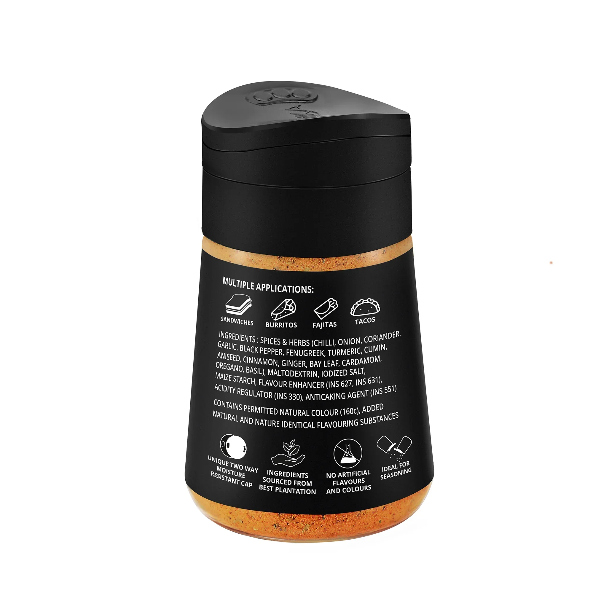 Orika Gourmet Herbs Sprinkler Combo Gourmet Herb Mix 25g,  Mexican Seasoning 80g, True Sri Lankan Cinnamon 50g - Image 11