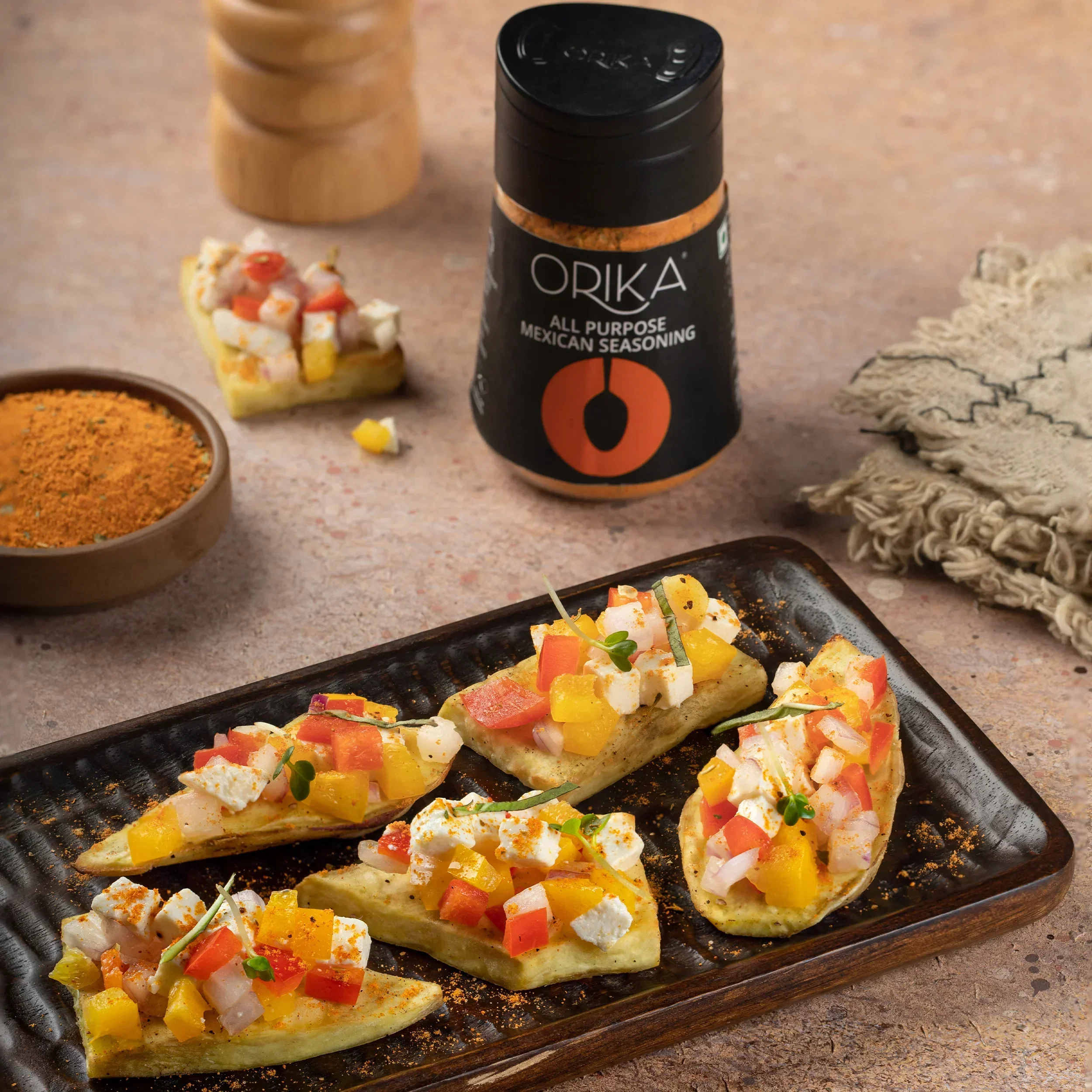 Orika Gourmet Herbs Sprinkler Combo Gourmet Herb Mix 25g,  Mexican Seasoning 80g, True Sri Lankan Cinnamon 50g - Image 14