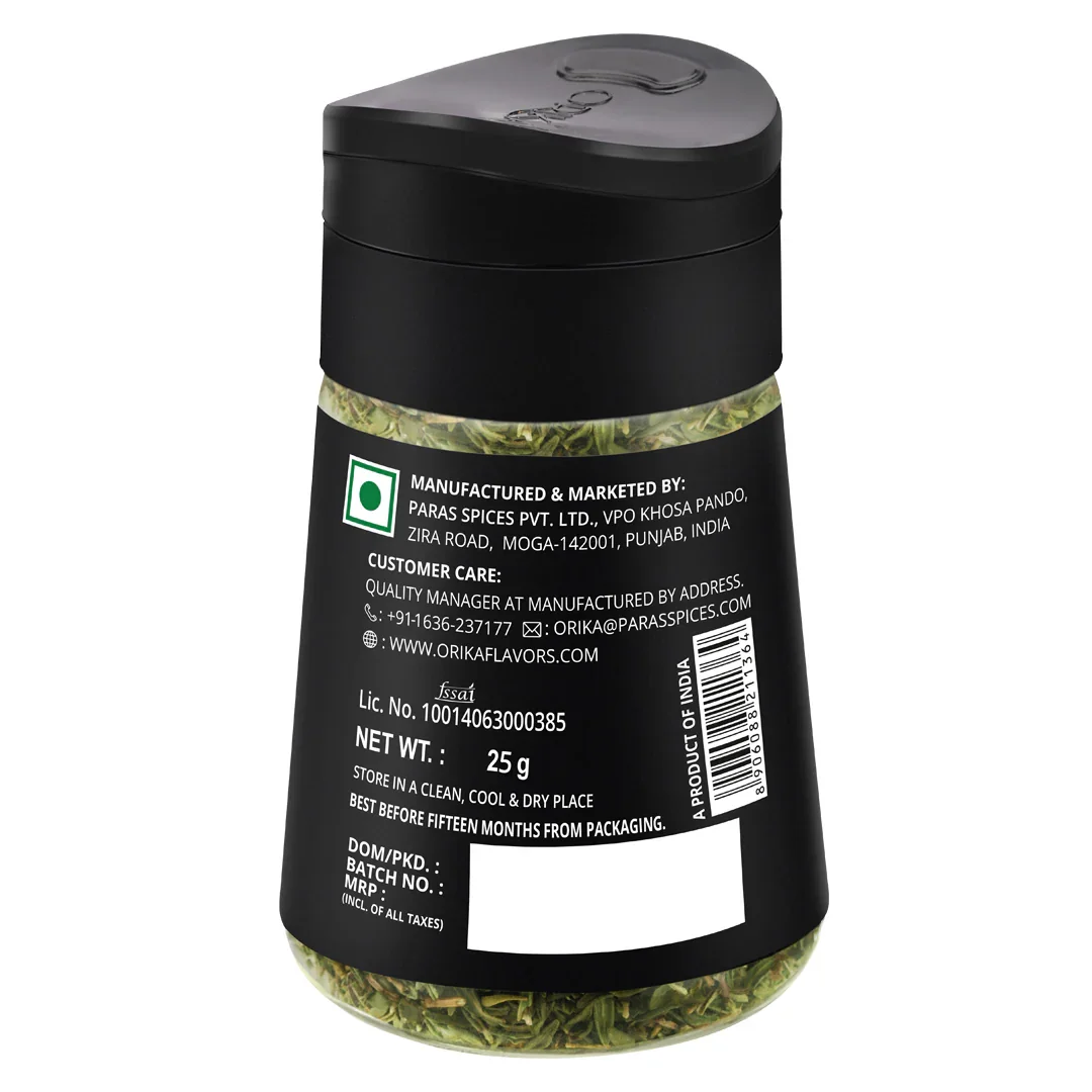 Orika Gourmet Herbs Sprinkler Combo Gourmet Herb Mix 25g,  Mexican Seasoning 80g, True Sri Lankan Cinnamon 50g - Image 4