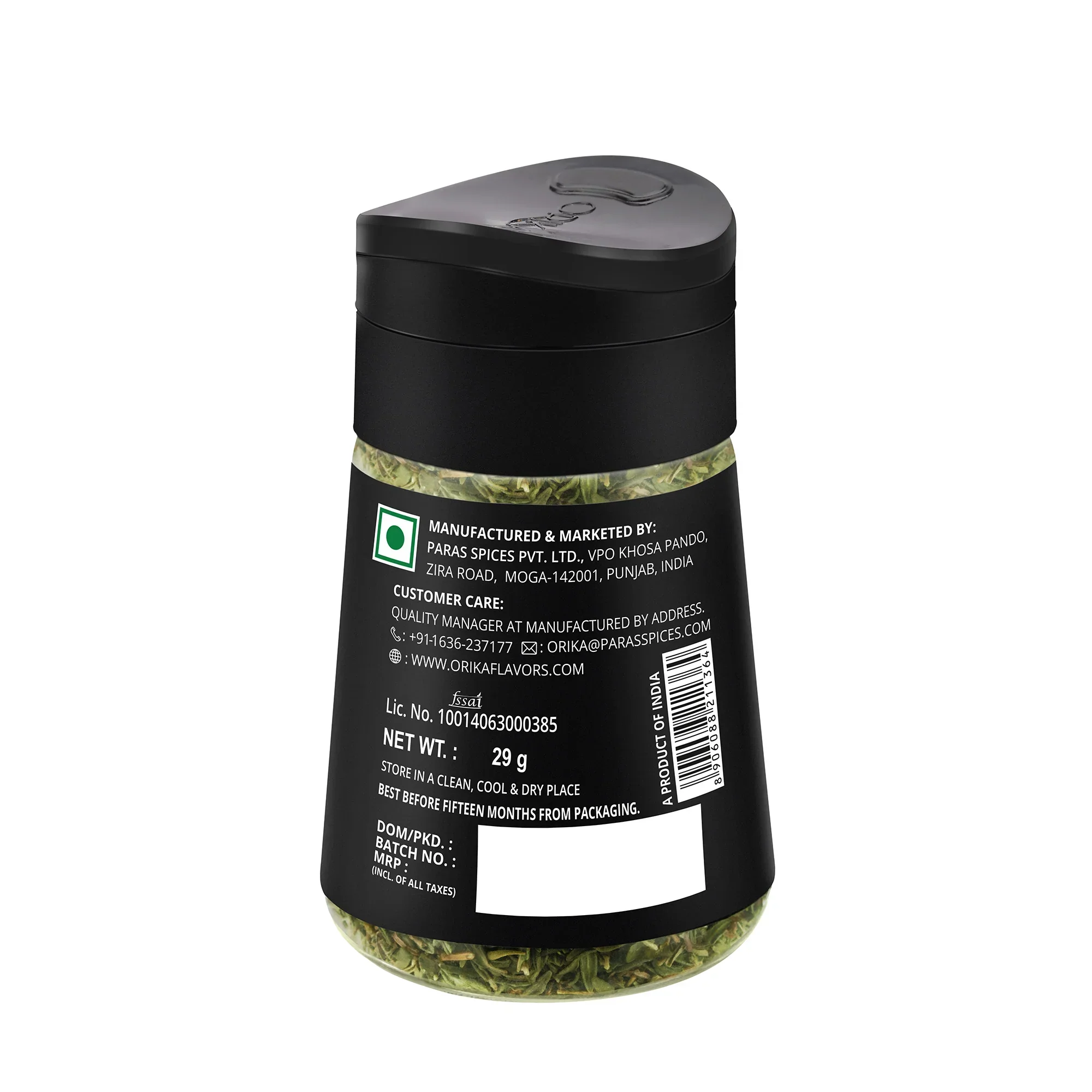 Orika Gourmet Herbs Sprinkler Combo (Gourmet Herb Mix + Turkish Thyme + Turkish Oregano) - Image 6