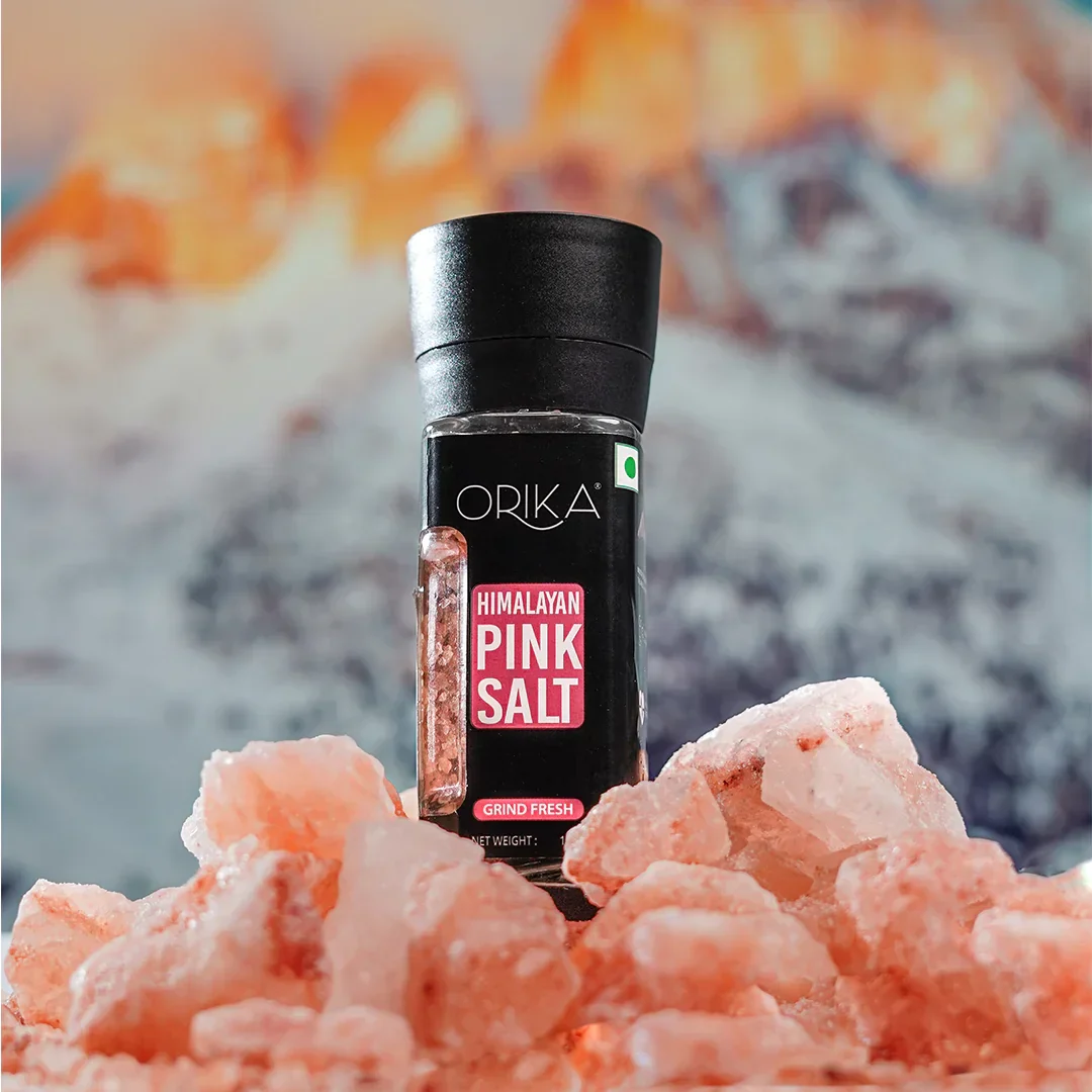 Orika Himalayan Pink Salt Grinder | 100g - Image 5