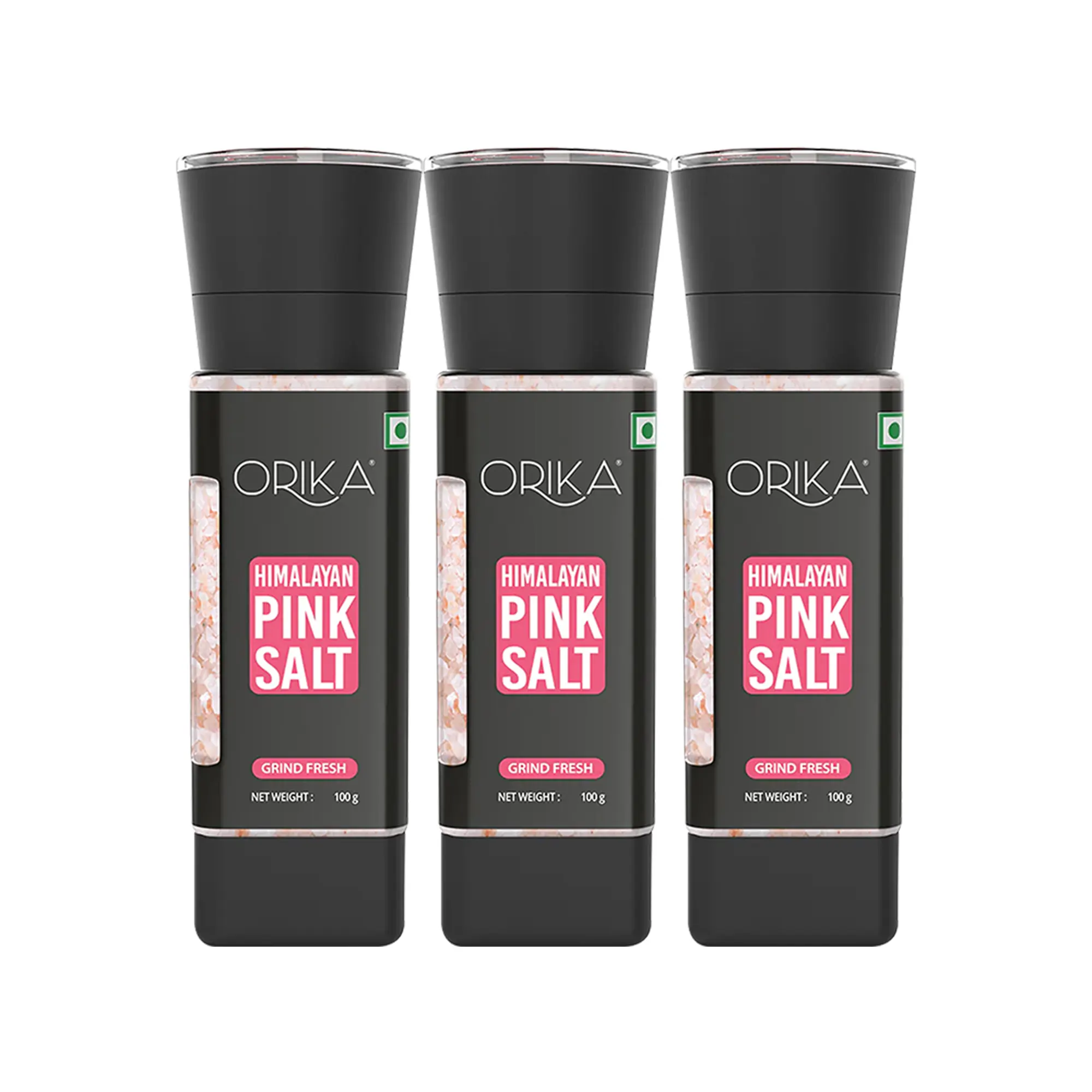Orika Himalayan Pink Salt Grinder | 100g - Image 9