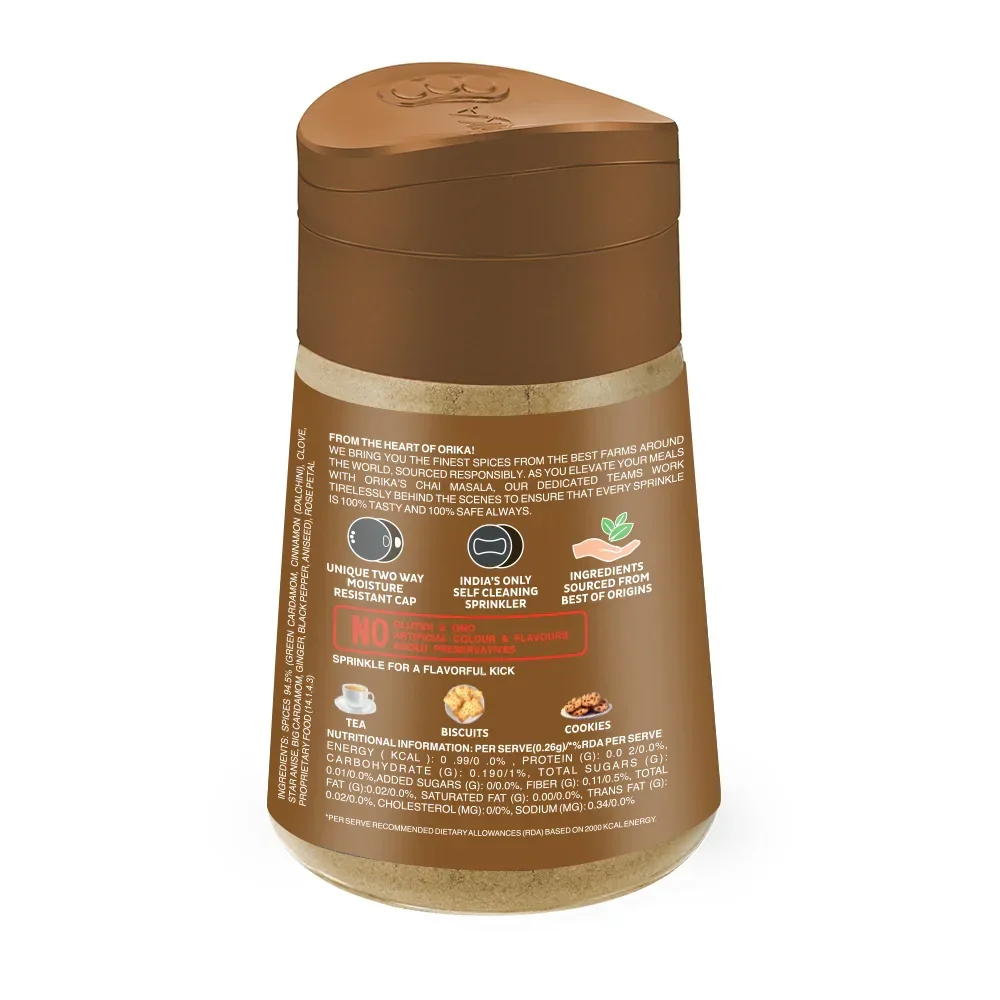Orika Indian Chai Masala Sprinkler | 60g - Image 7