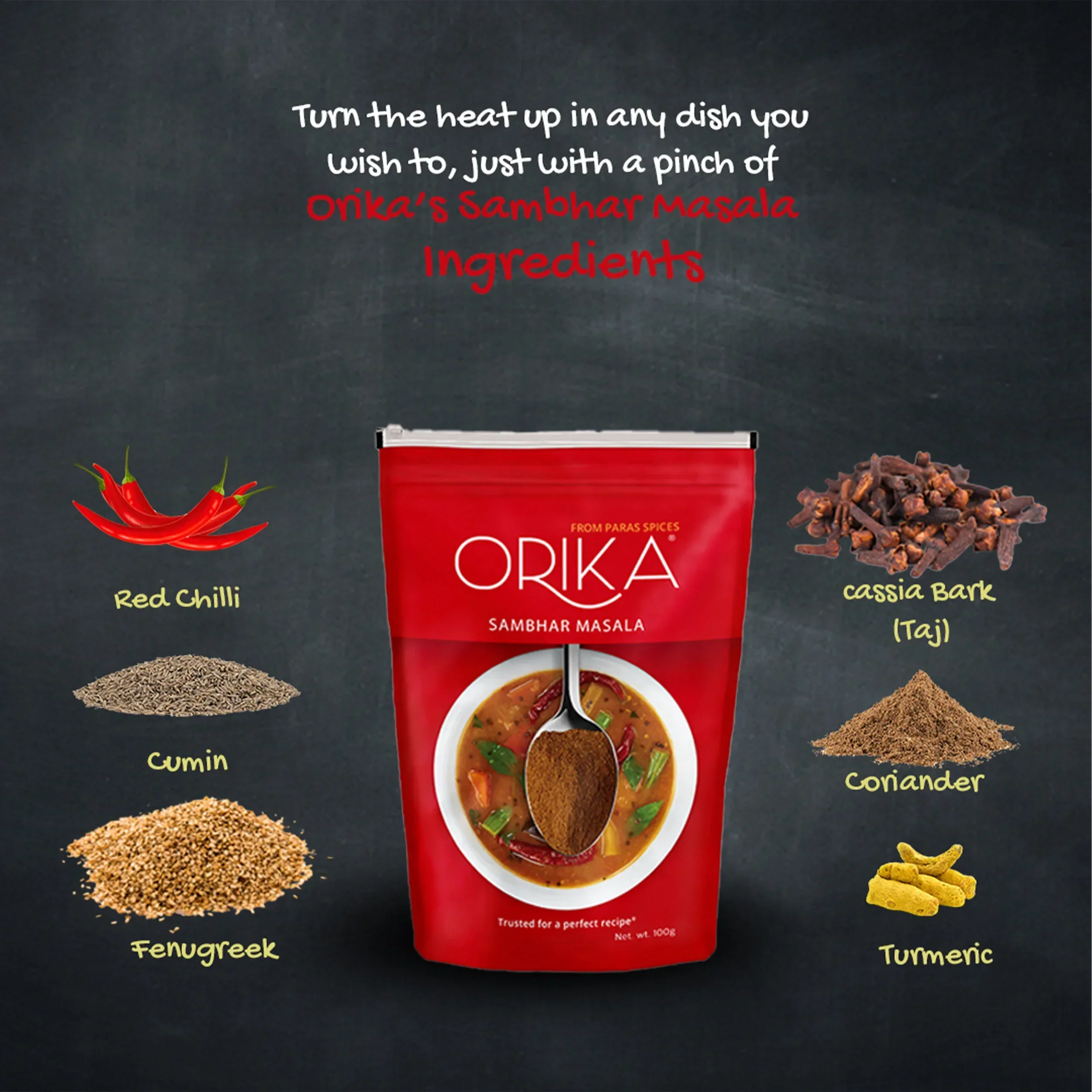 Orika Authentic Indian Recipe Combo (Pack of 4, 100 gm each) - Image 13
