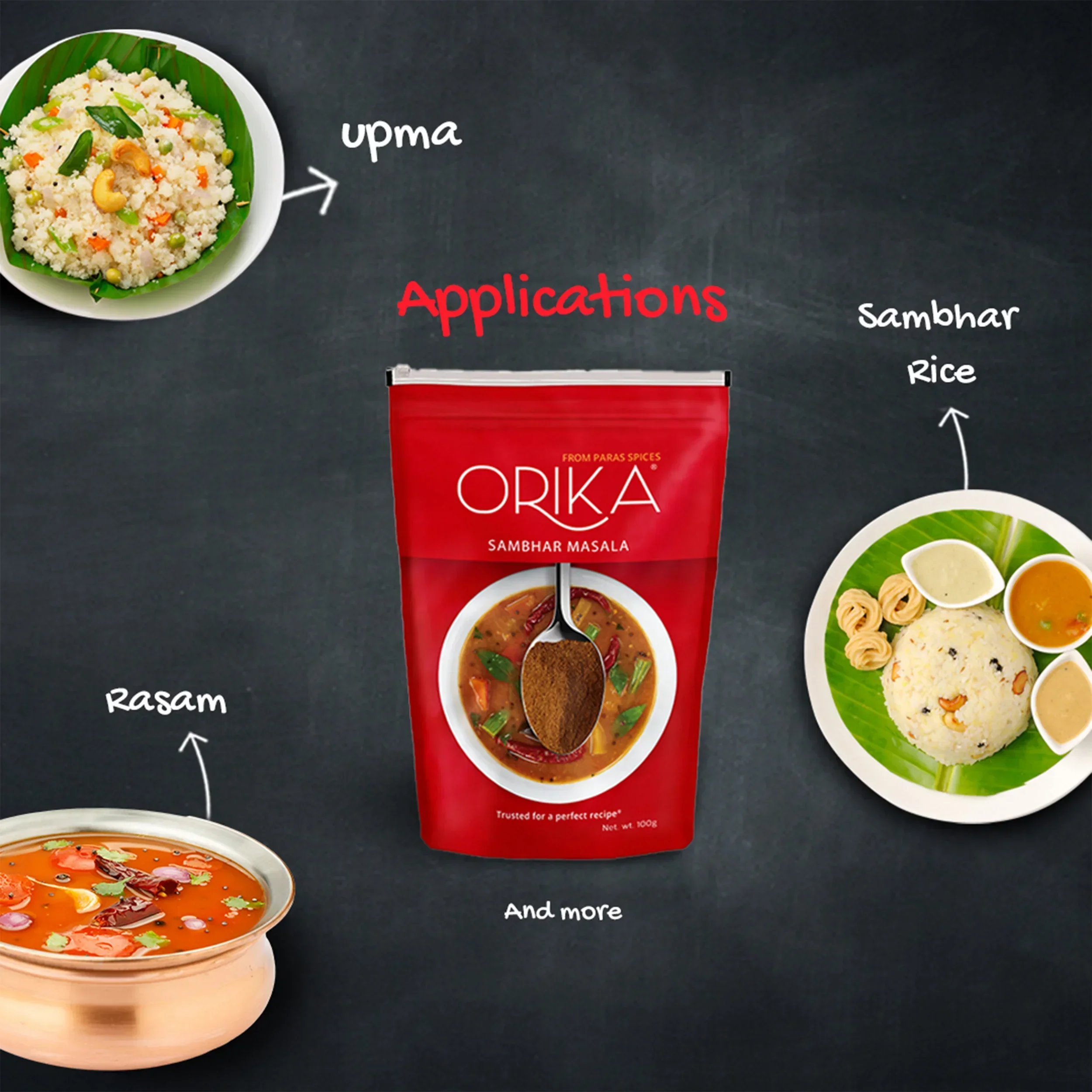 Orika Authentic Indian Recipe Combo (Pack of 4, 100 gm each) - Image 17