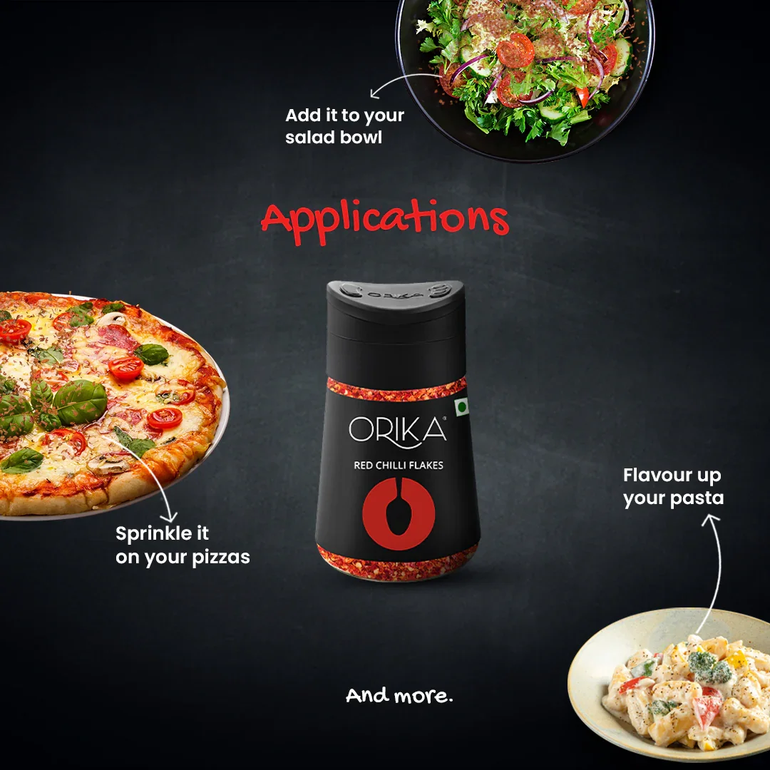 Orika Italian Table Combo (2 Italian Seasoning (60g/each) & 1 Red Chilli Flakes (45g)) - Image 4
