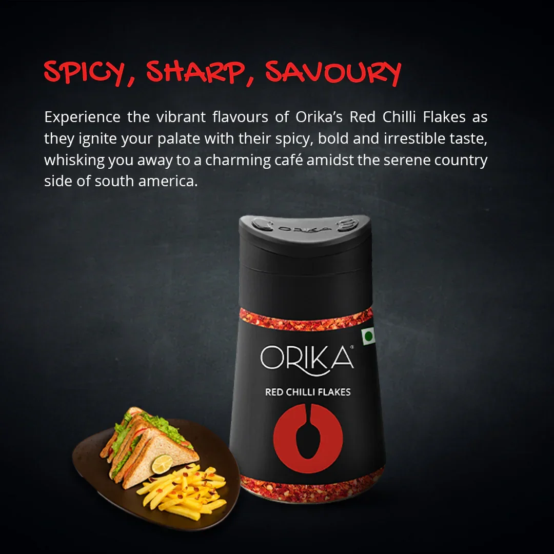 Orika Italian Table Combo (2 Italian Seasoning (60g/each) & 1 Red Chilli Flakes (45g)) - Image 6