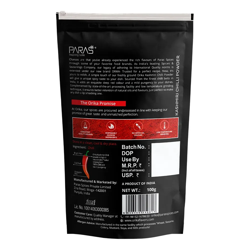 Orika Kashmiri Chilli Powder | 100g - Image 9