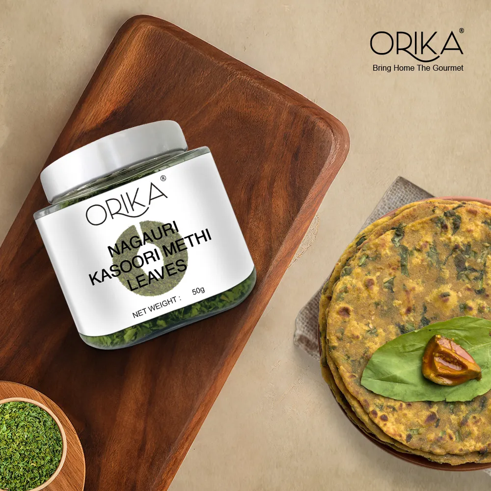 Orika Kasoori / Kasuri Methi Whole, Fenugreek Leaves | 50g - Image 6