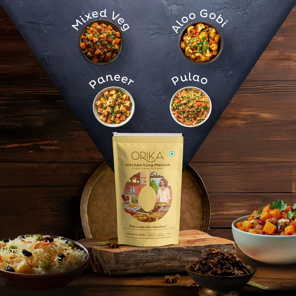 Orika Kitchen King Masala, 100gm - Image 4