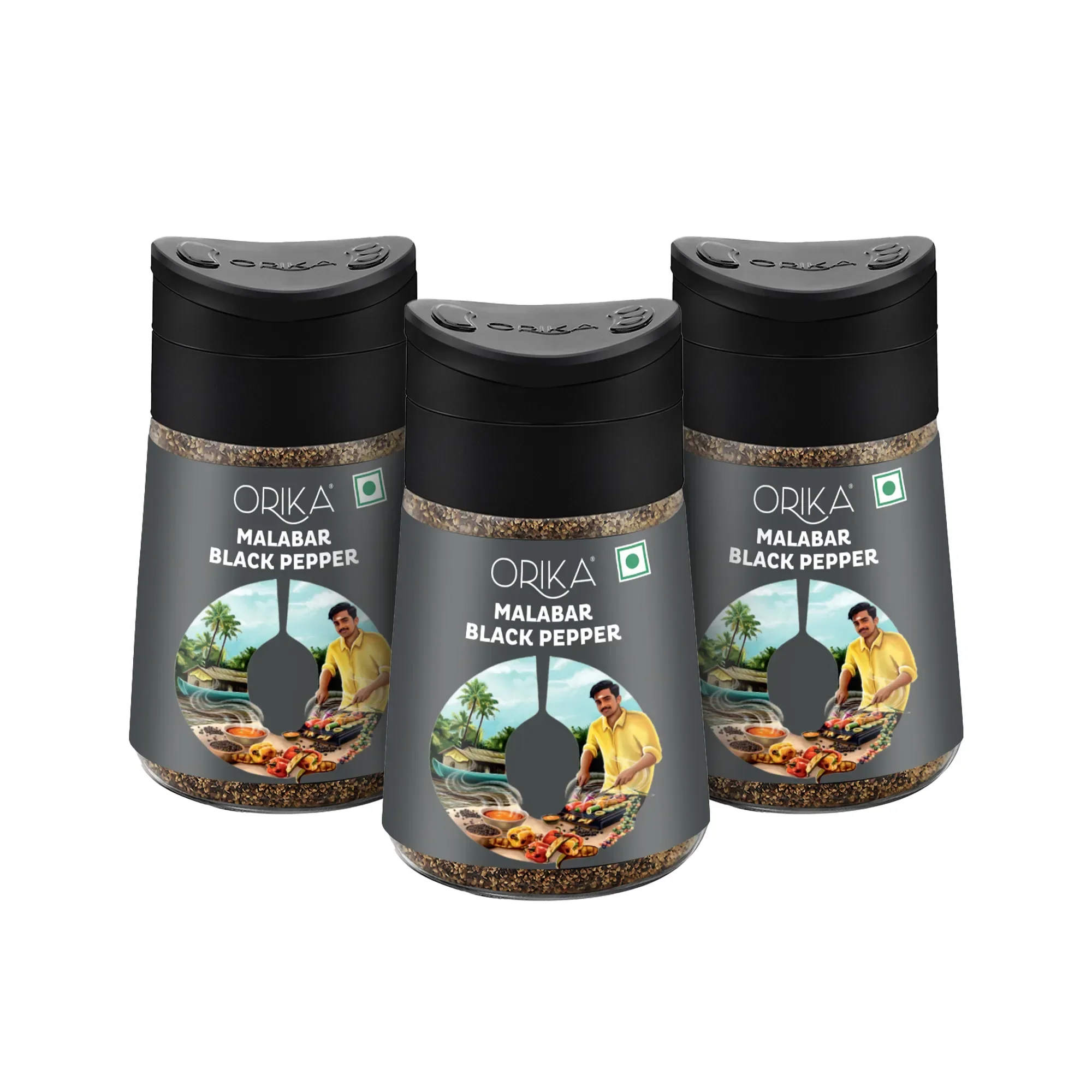 Orika Malabar Black Pepper, 80gm - Image 13