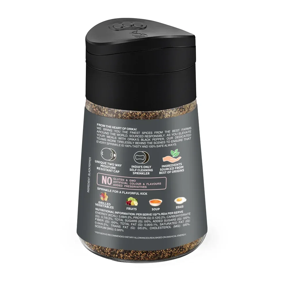 Orika Malabar Black Pepper, 80gm - Image 9