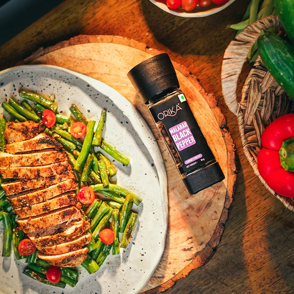 Orika Malabar Black Pepper Grinder | 50g - Image 5