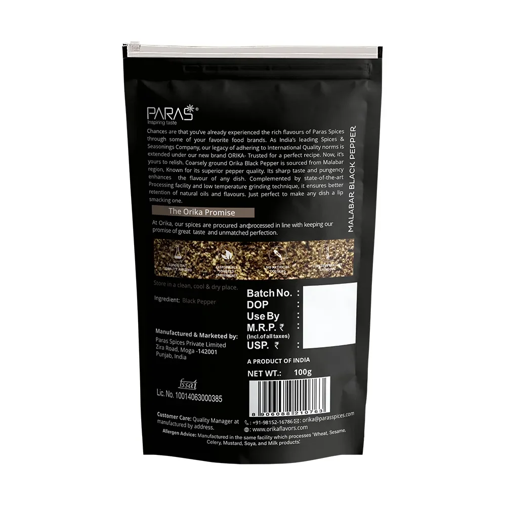 Orika Malabar Black Pepper Powder, 100gm - Image 9
