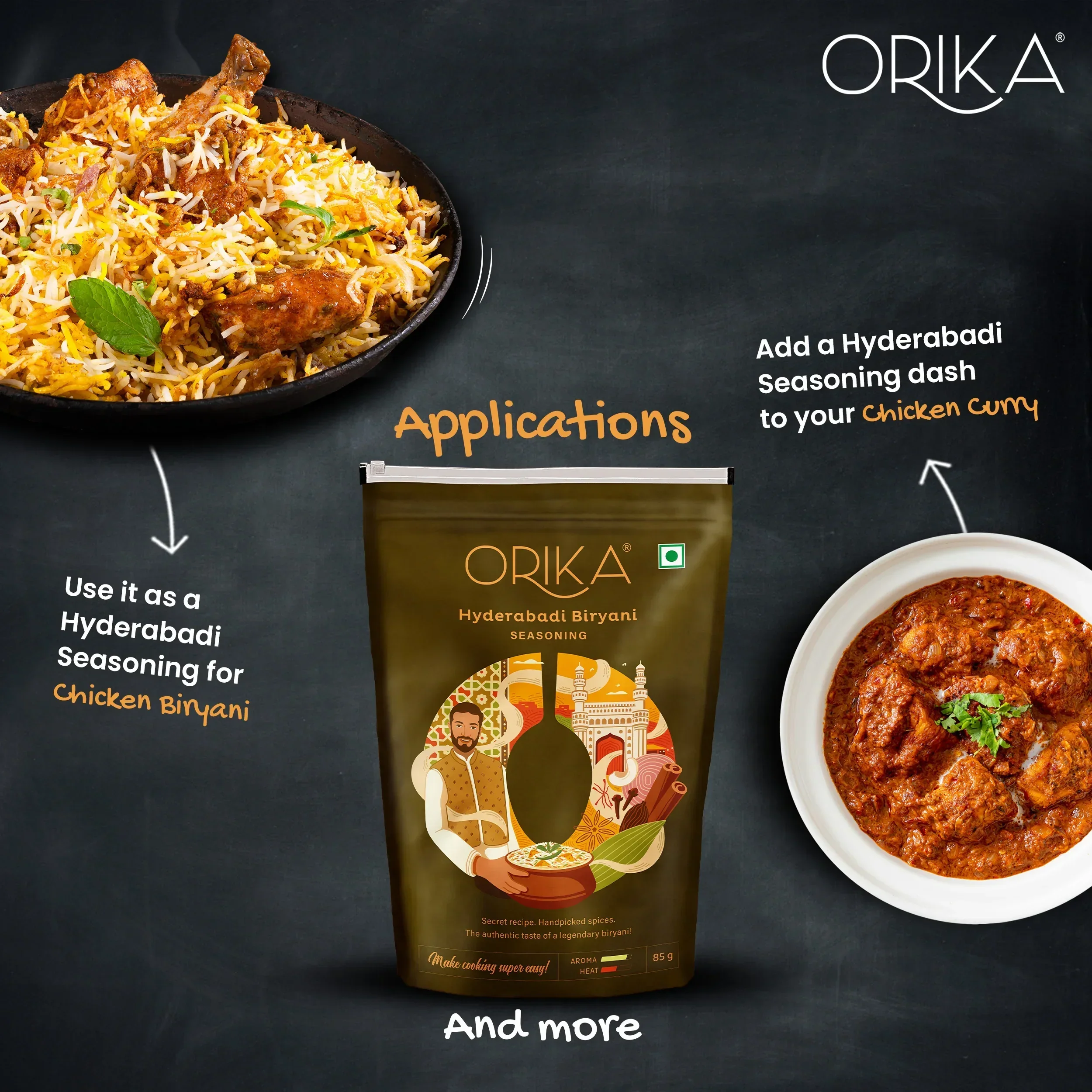 Orika Mint, Tandoori & Biryani Combo (Pack of 3) - Image 15
