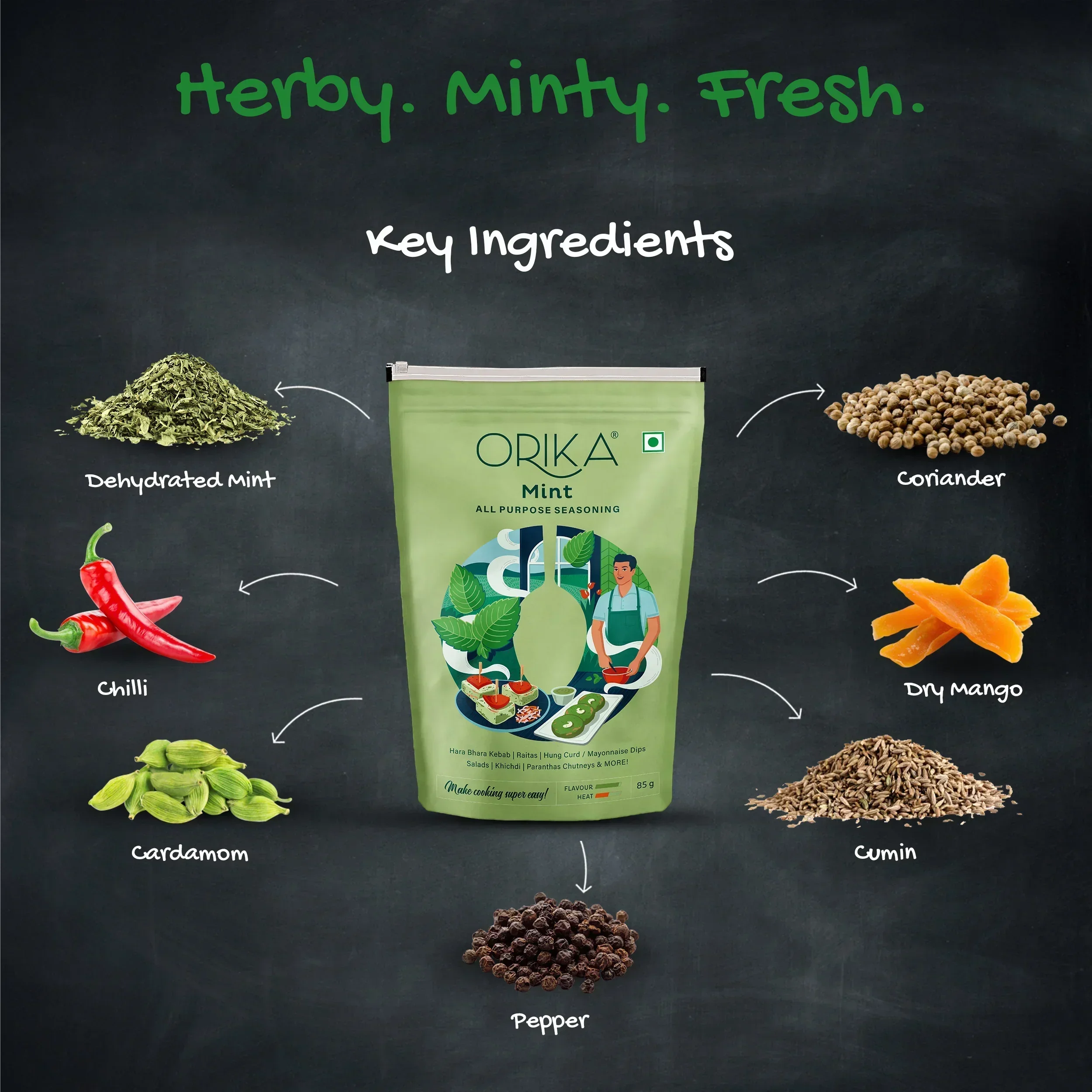 Orika Mint, Tandoori & Biryani Combo (Pack of 3) - Image 3