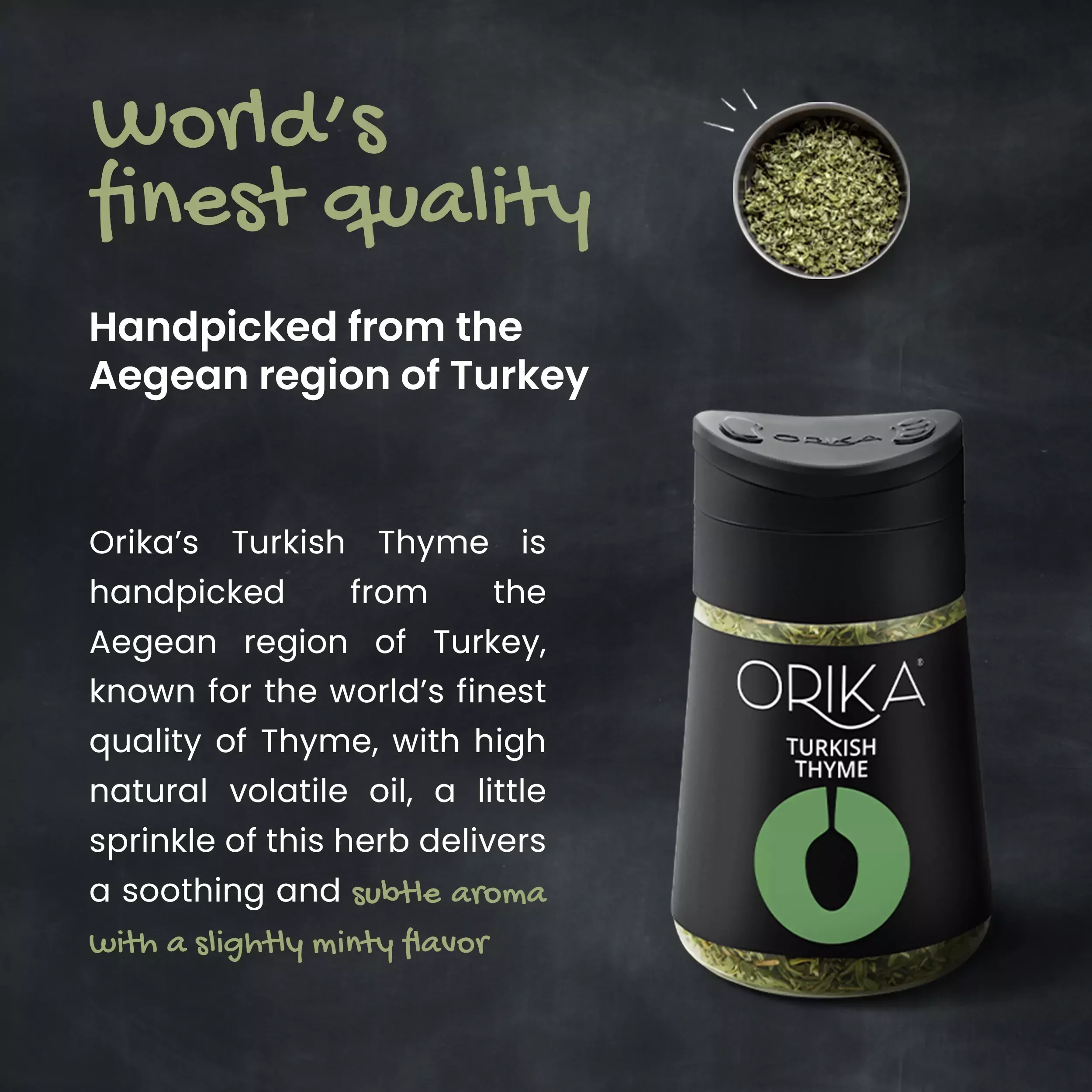 Orika Multipurpose Seasoning Combo (Italian Seasoning + Himalayan Parsley + All Purpose Mexican Seasoning + Egyptian Basil + Turkish Thyme) - Image 13
