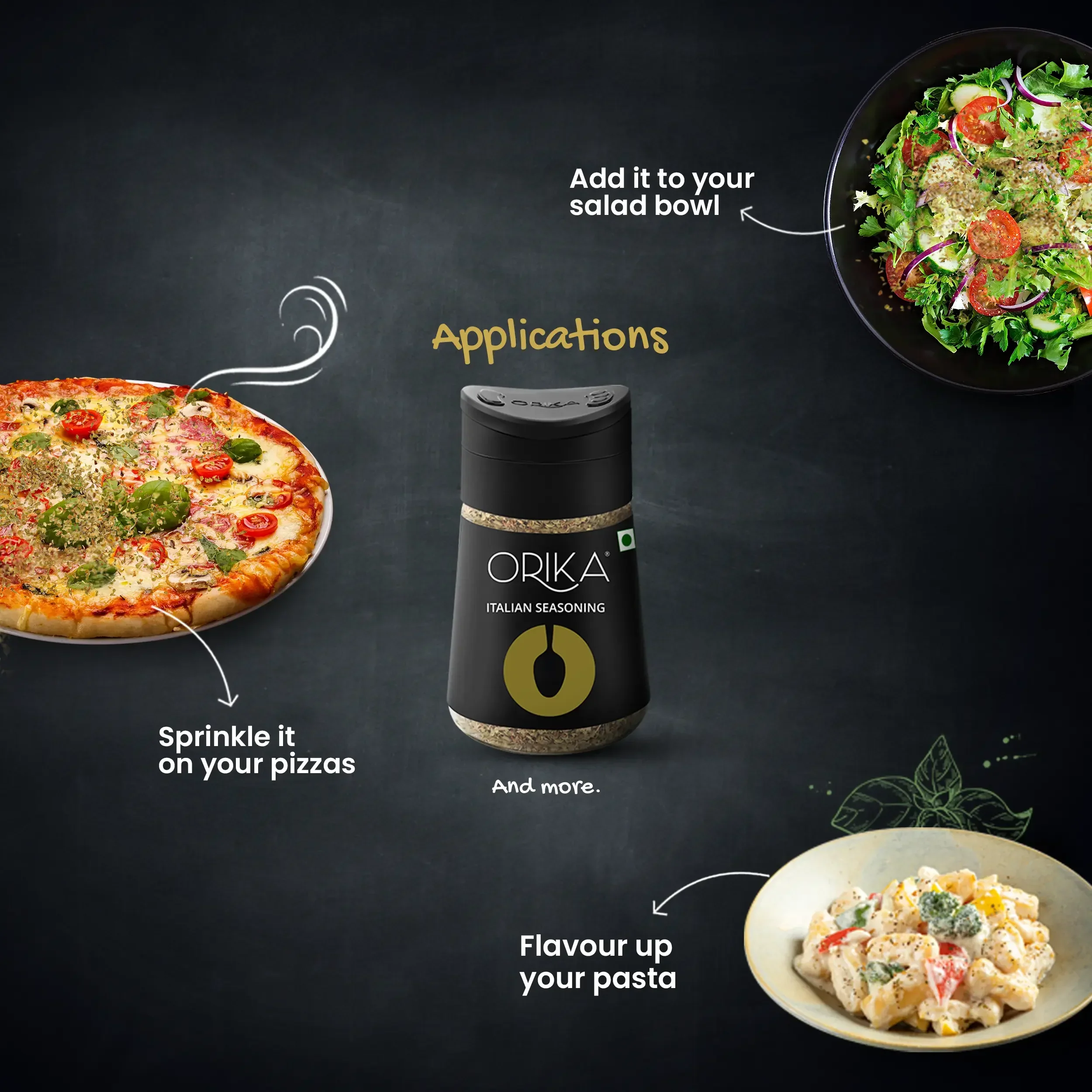 Orika Multipurpose Seasoning Combo (Italian Seasoning + Himalayan Parsley + All Purpose Mexican Seasoning + Egyptian Basil + Turkish Thyme) - Image 8
