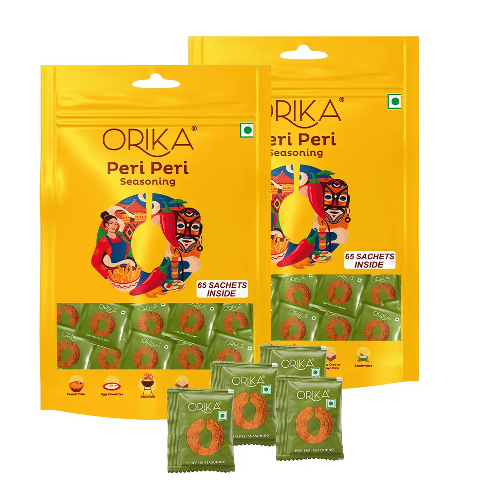 Orika African Peri Peri All Purpose Seasoning |  65 Sachets (1g each) - Image 11