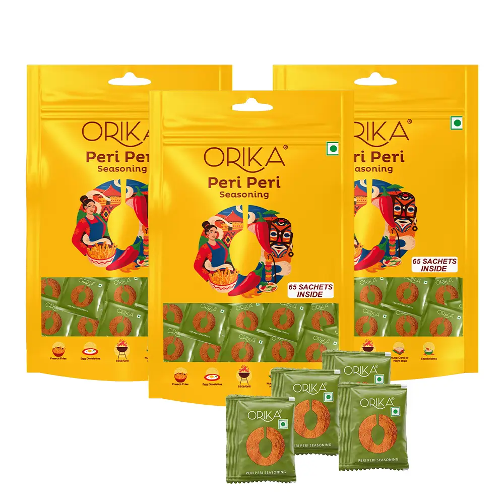 Orika African Peri Peri All Purpose Seasoning |  65 Sachets (1g each) - Image 12