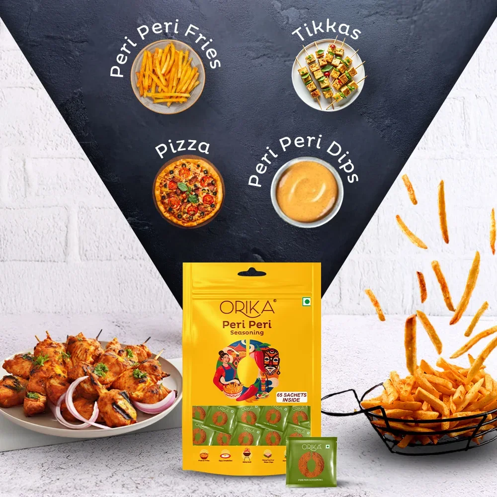 Orika African Peri Peri All Purpose Seasoning |  65 Sachets (1g each) - Image 4