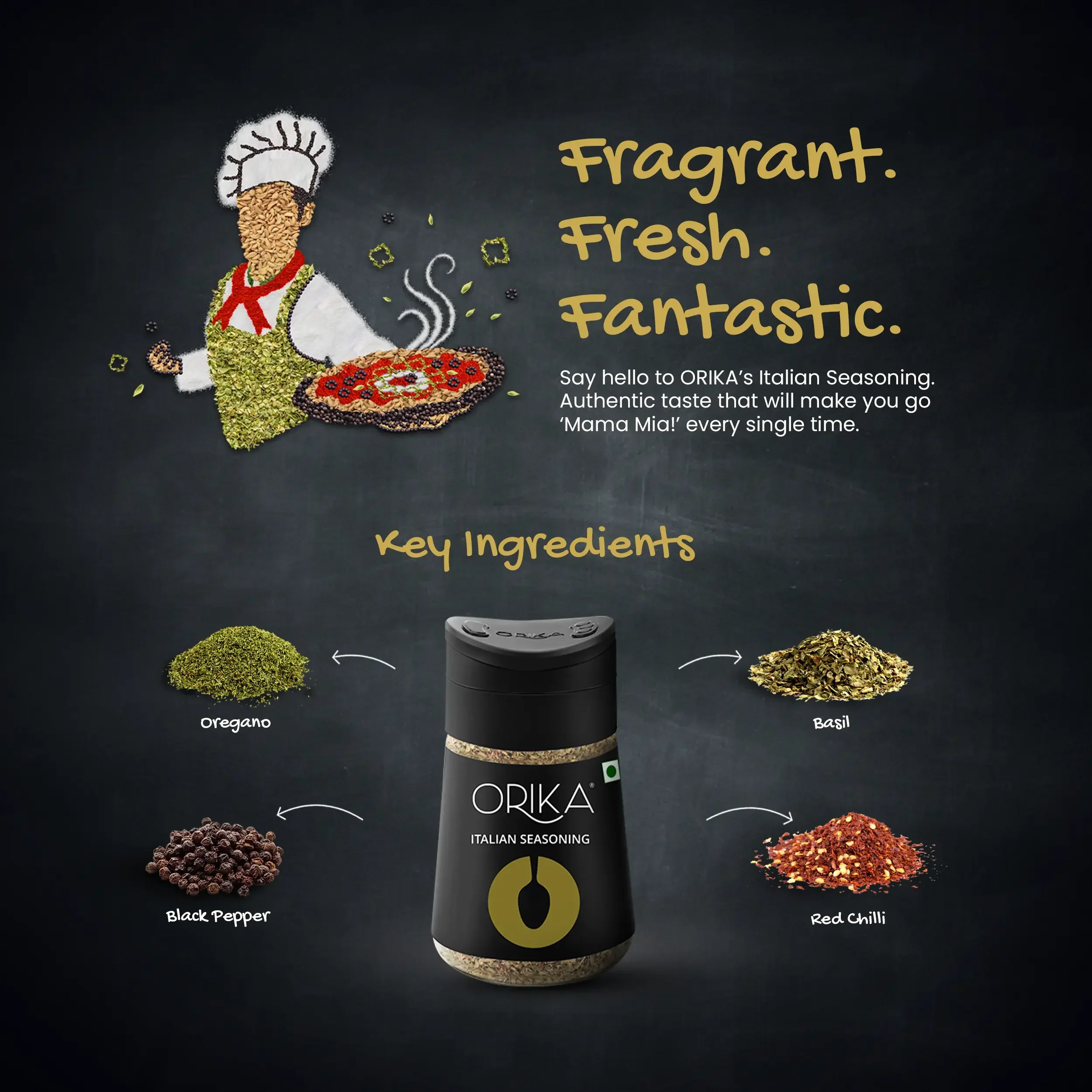 Orika Afro-Italian Spice Drizzle | 135g - Image 11