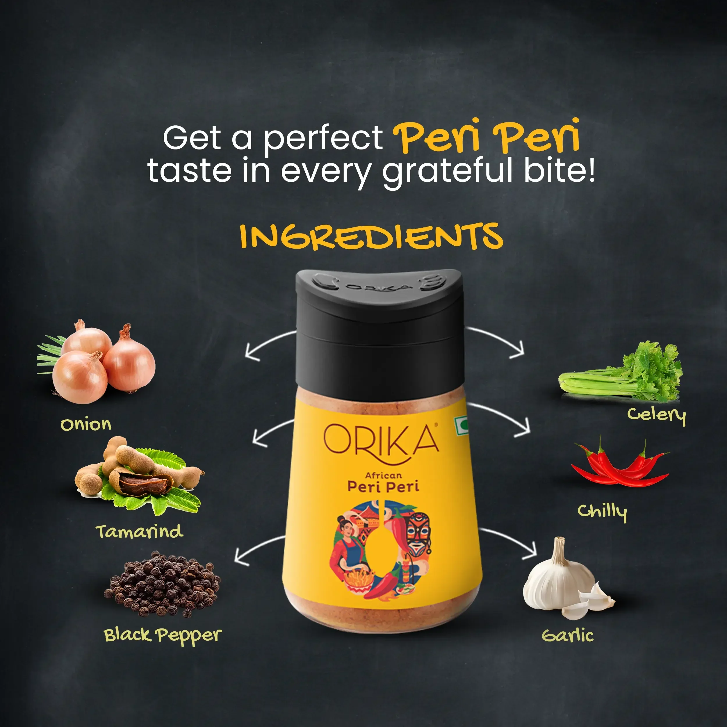Orika Afro-Italian Spice Drizzle | 135g - Image 3