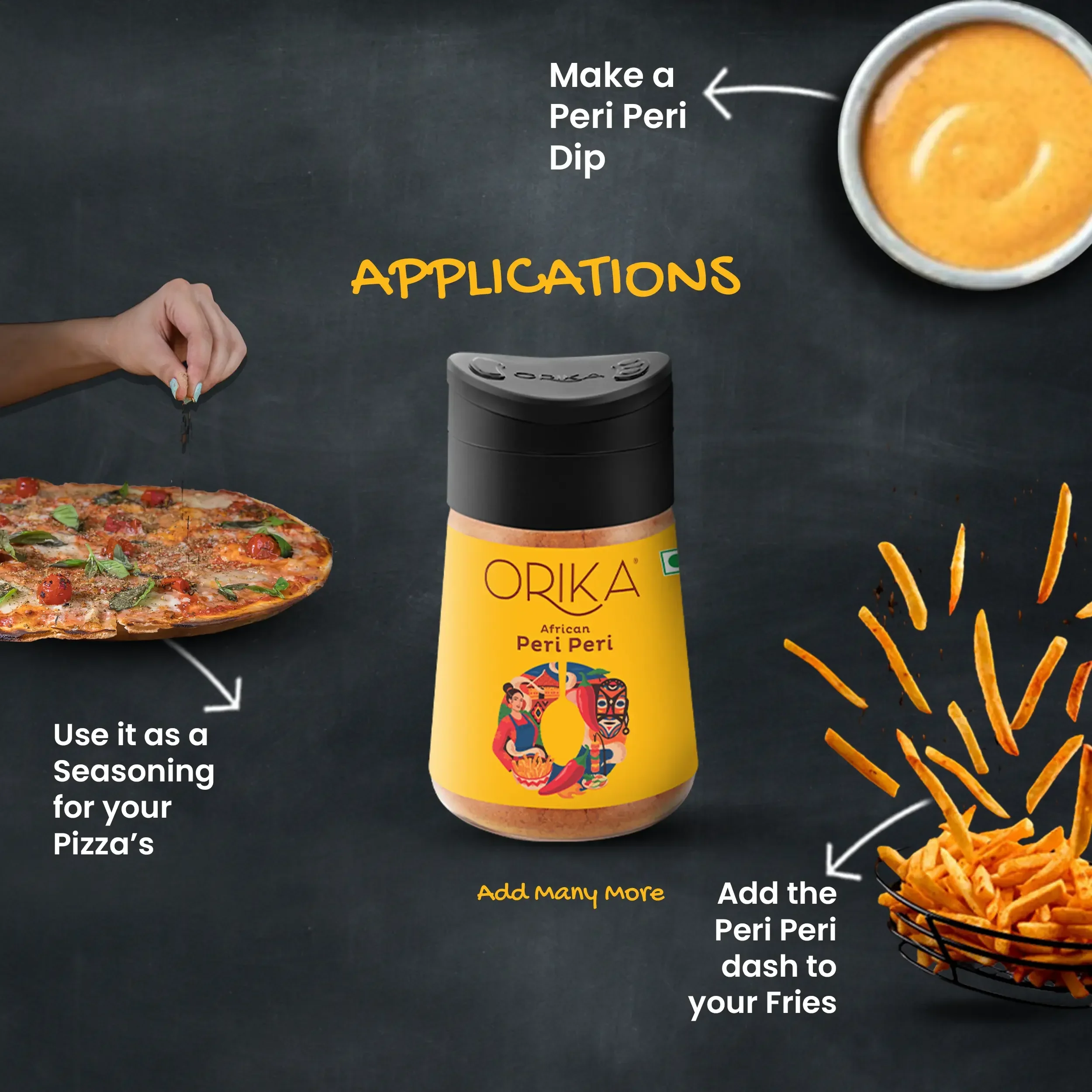 Orika Afro-Italian Spice Drizzle | 135g - Image 7