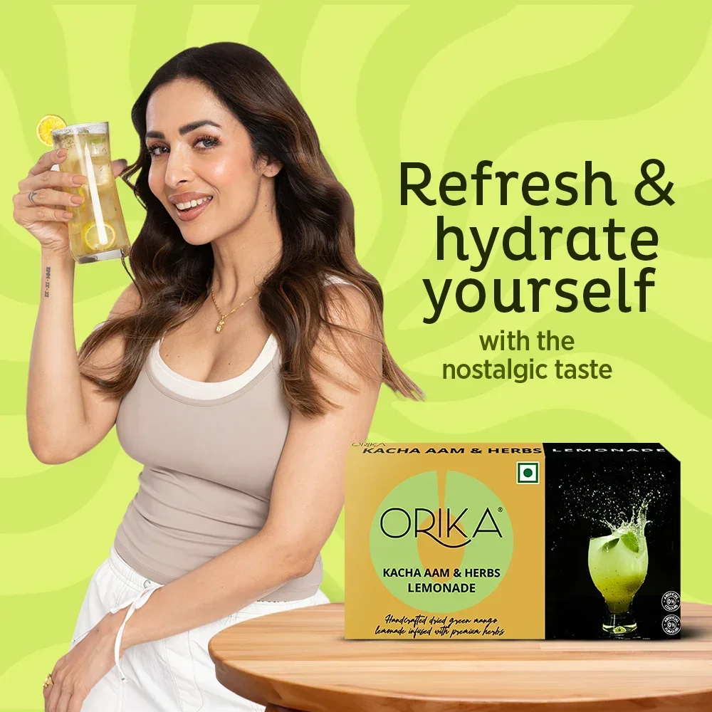 Orika Kacha Aam & Herbs Lemonade | 19g/sachet - Image 4