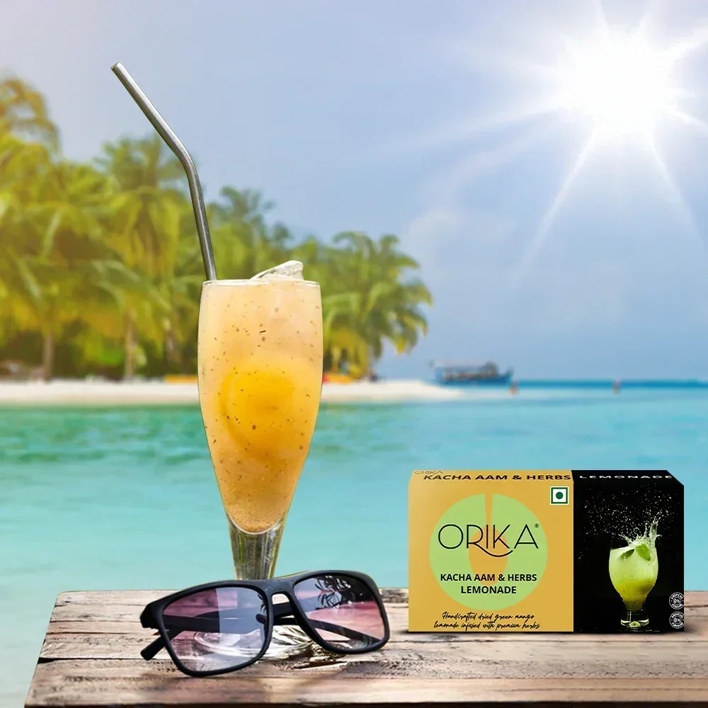 Orika Kacha Aam & Herbs Lemonade | 19g/sachet - Image 6