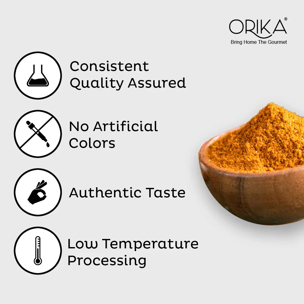 Orika Indian Mix Combo 3 (Shahi Paneer Masala, Chana Masala, Rajma Masala, Dal Makhani Masala) (Pack of 4, 100gms each) - Image 6