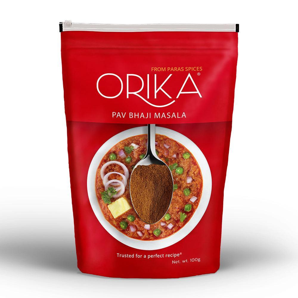 Orika Indian Delicacy combo Sambhar Masala, Pav Bhaji Masala, Garam Masala (Pack of 3, 100gms each) - Image 5