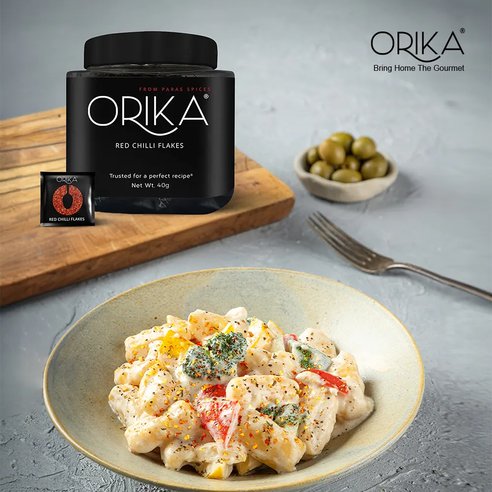Orika Red Chilli Flakes Jar | 40g (50 Sachets) - Image 4