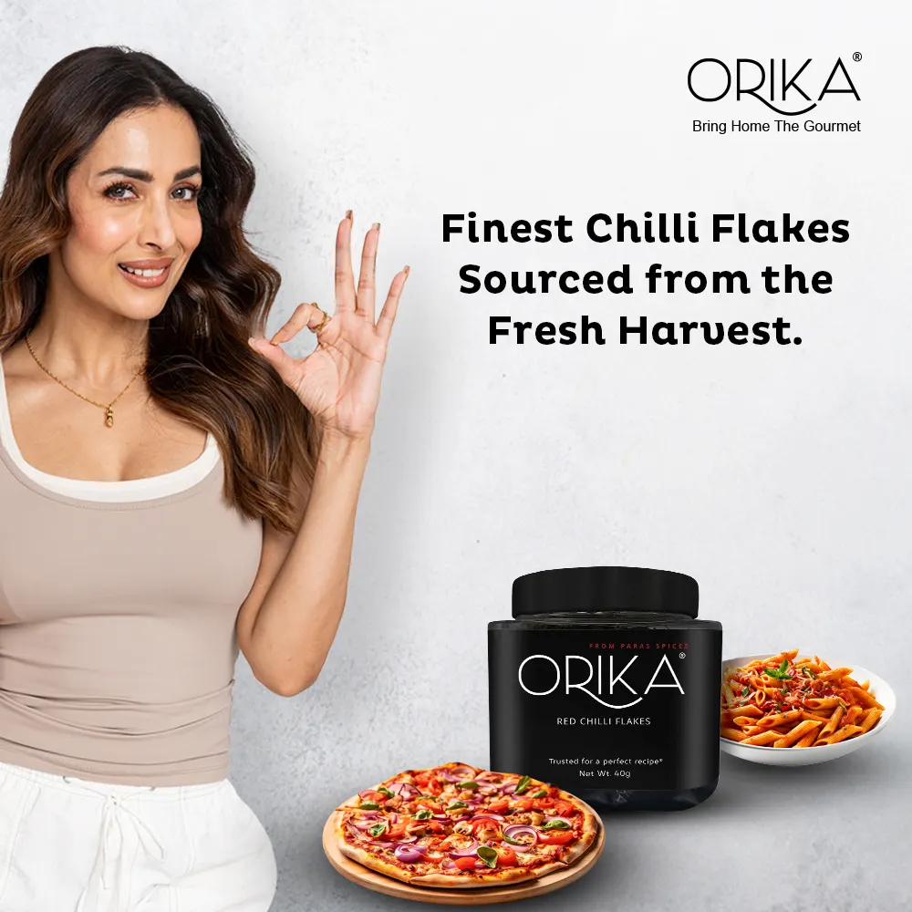Orika Red Chilli Flakes Jar | 40g (50 Sachets) - Image 7