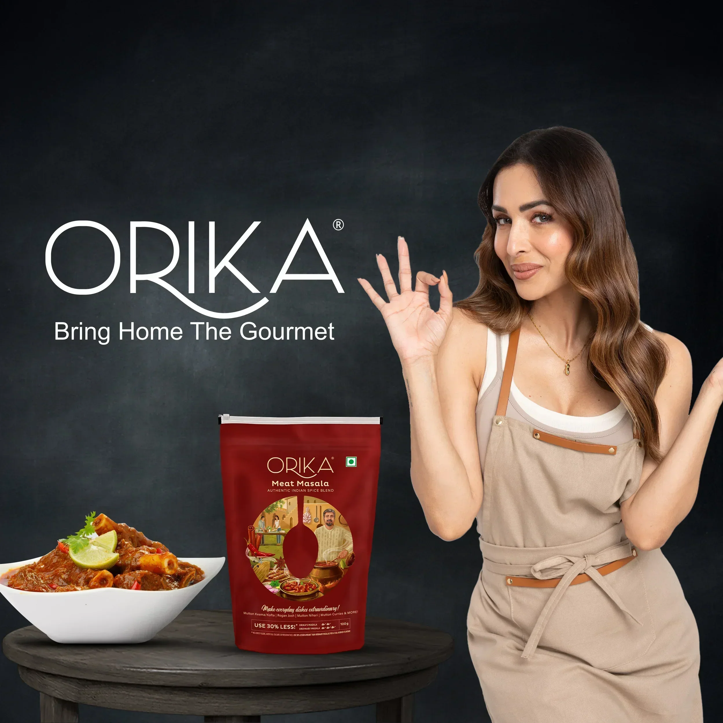 Orika Non Veg Delight Combo, Chicken Masala, Meat Masala, Garam Masala (Pack of 3, 100gms each) - Image 13