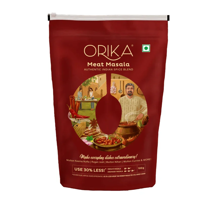 Orika Non Veg Delight Combo, Chicken Masala, Meat Masala, Garam Masala (Pack of 3, 100gms each) - Image 4