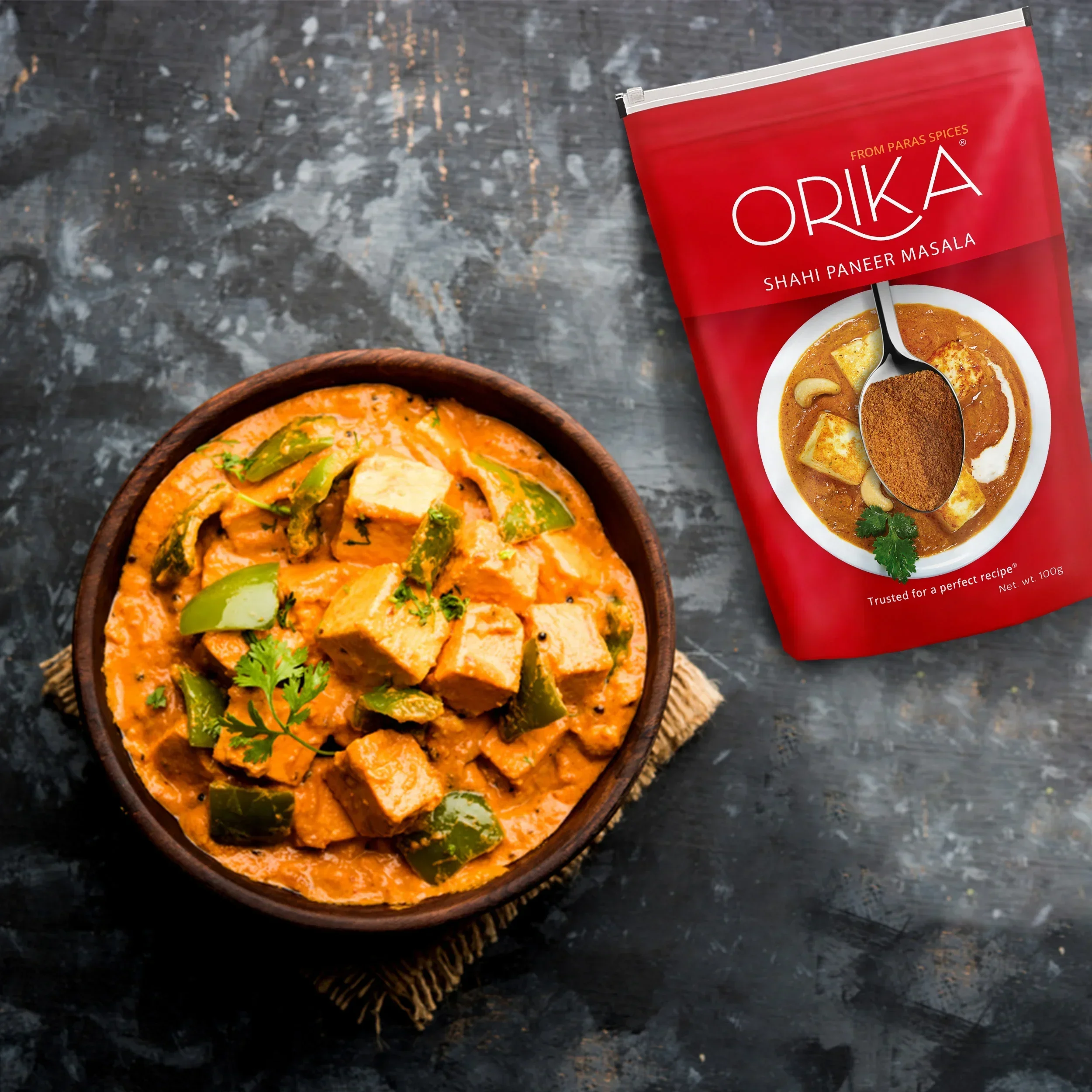 Orika Paneer-Chana Combo (Shahi Paneer Masala, Chana Masala, Kitchen King Masala) (Pack of 3, 100gms each) - Image 18