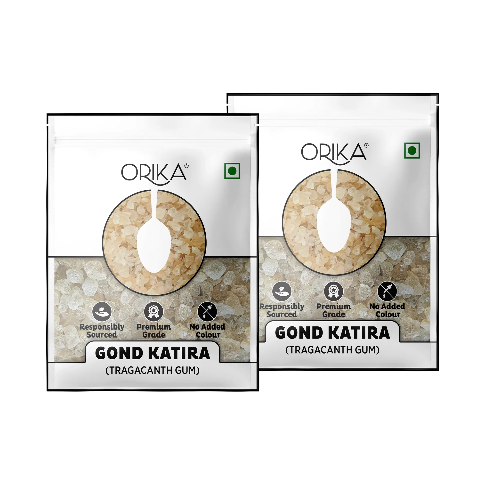 Orika Gond Katira (Tragacanth Gum) – 80g | Natural Cooling Agent | For Sharbat & Desserts - Image 9