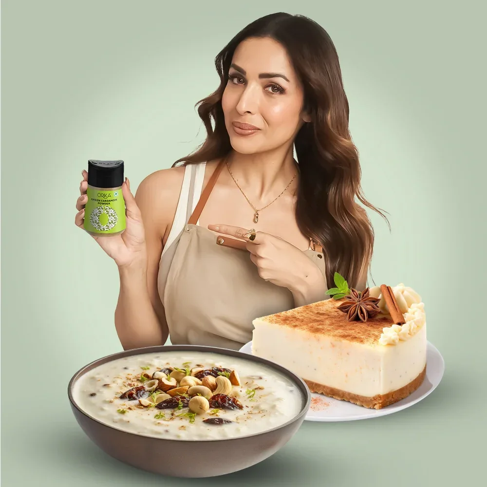 Orika Green Cardamom Powder | Pure Elaichi Powder | Aromatic & Flavourful | 100% Natural | 40g - Image 7
